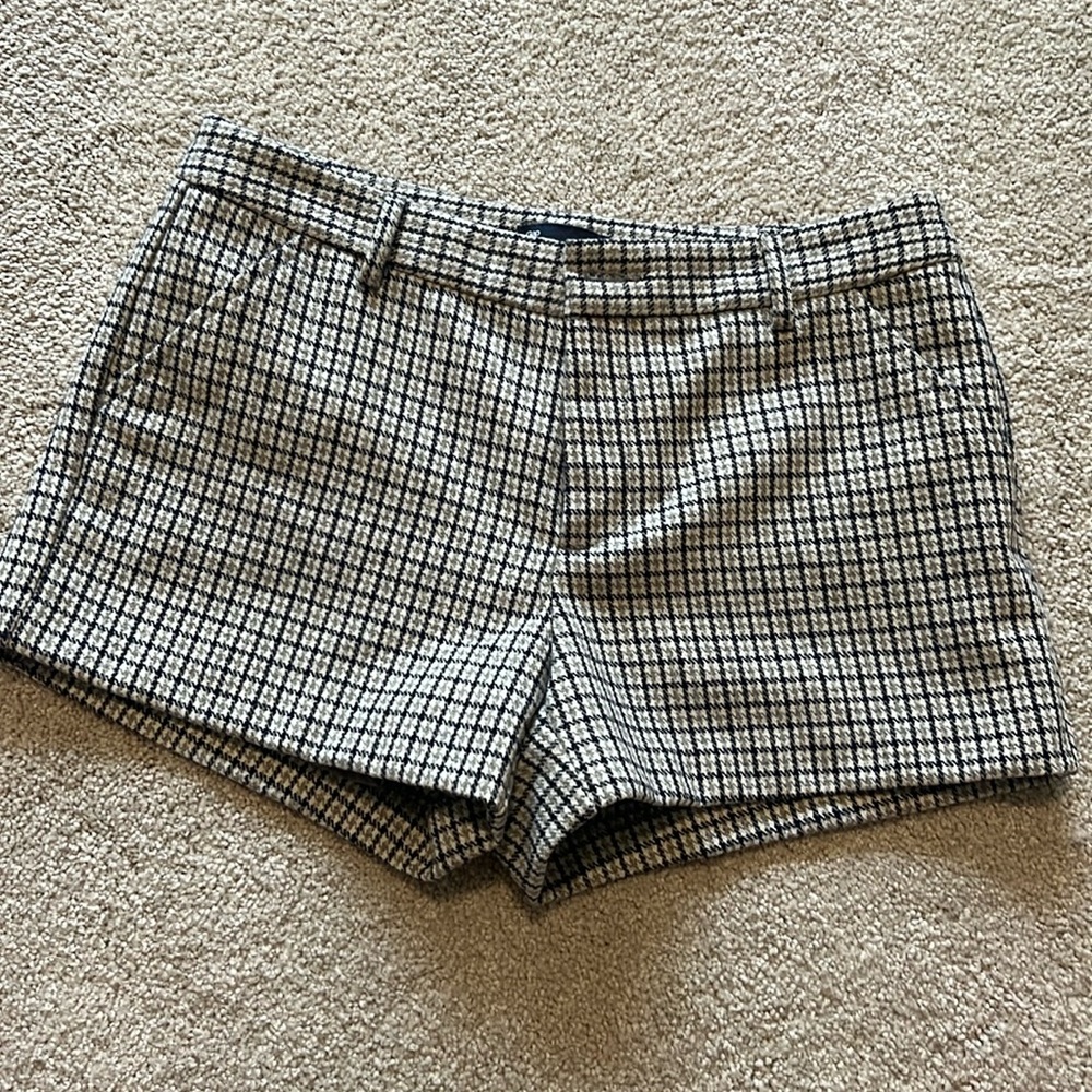 Gap Plaid Wool Shorts
